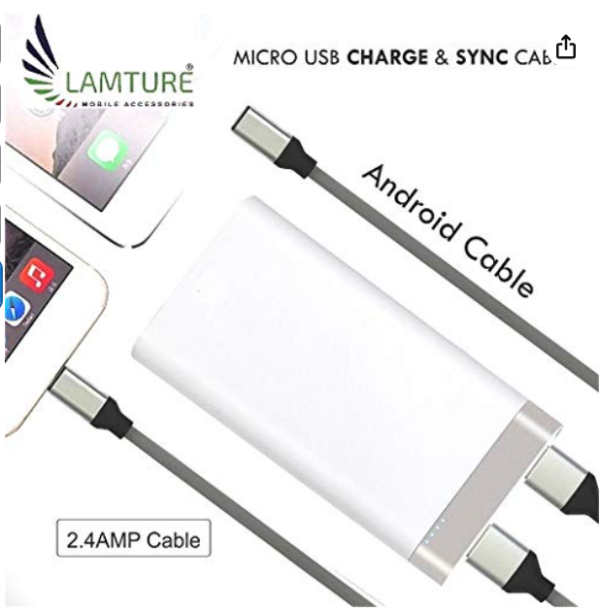 LAMTURE DATA TRANSFER /CHARGING MICRO USB CABLE LS-A014