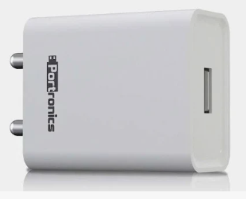 PORTRONICS 62 2.4 CHARGER WITH SINGLE USB PORT 12W