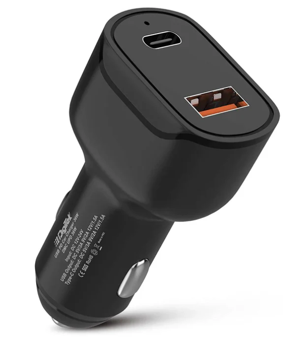 DIGITEK QC PD CAR CHARGHER DMC UPD 36WATT