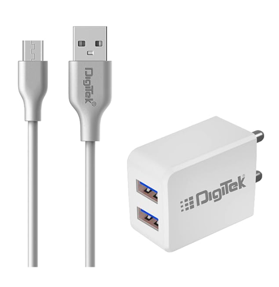 DIGITEK 2 IN 1 USB TRAVEL CHARGER MICRO USB-101 MU