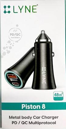 LYNE PISTON 8 CAR CHARGER 48 W