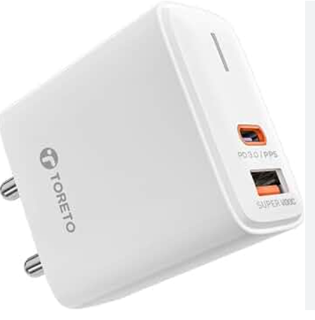 TORETO TOR-552 20WATT QC+PD CHARGER
