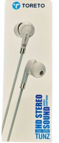 TORETO HD STEREO SOUND WIRED EARPHONE TOR 1210