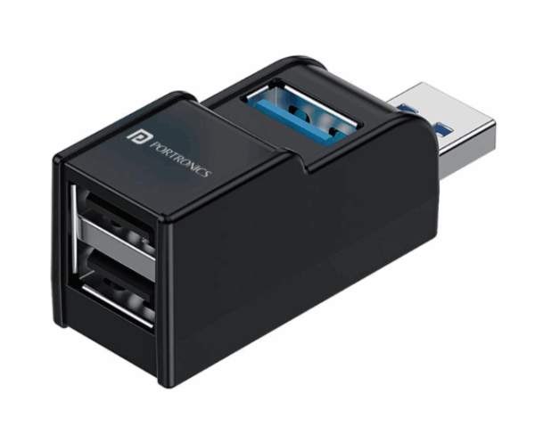 PORTRONICS MPORT 3A 3-PORT USB HUB POR-1945