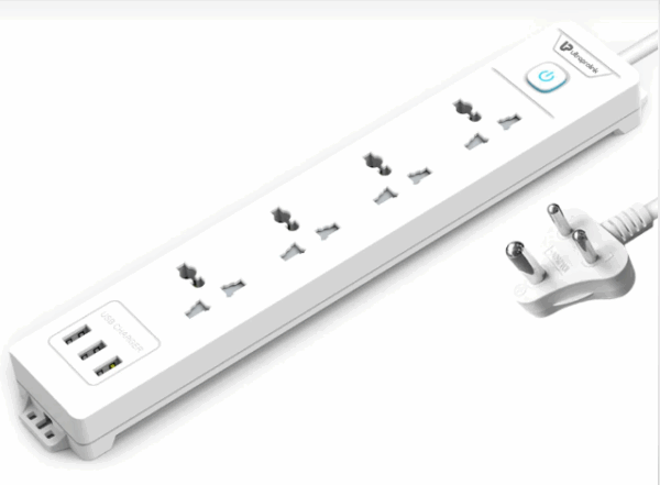ULTRAPROLINK SURGE SHIELD 4 SOCKET SURGE PROTECTOR 3 USB PORTS